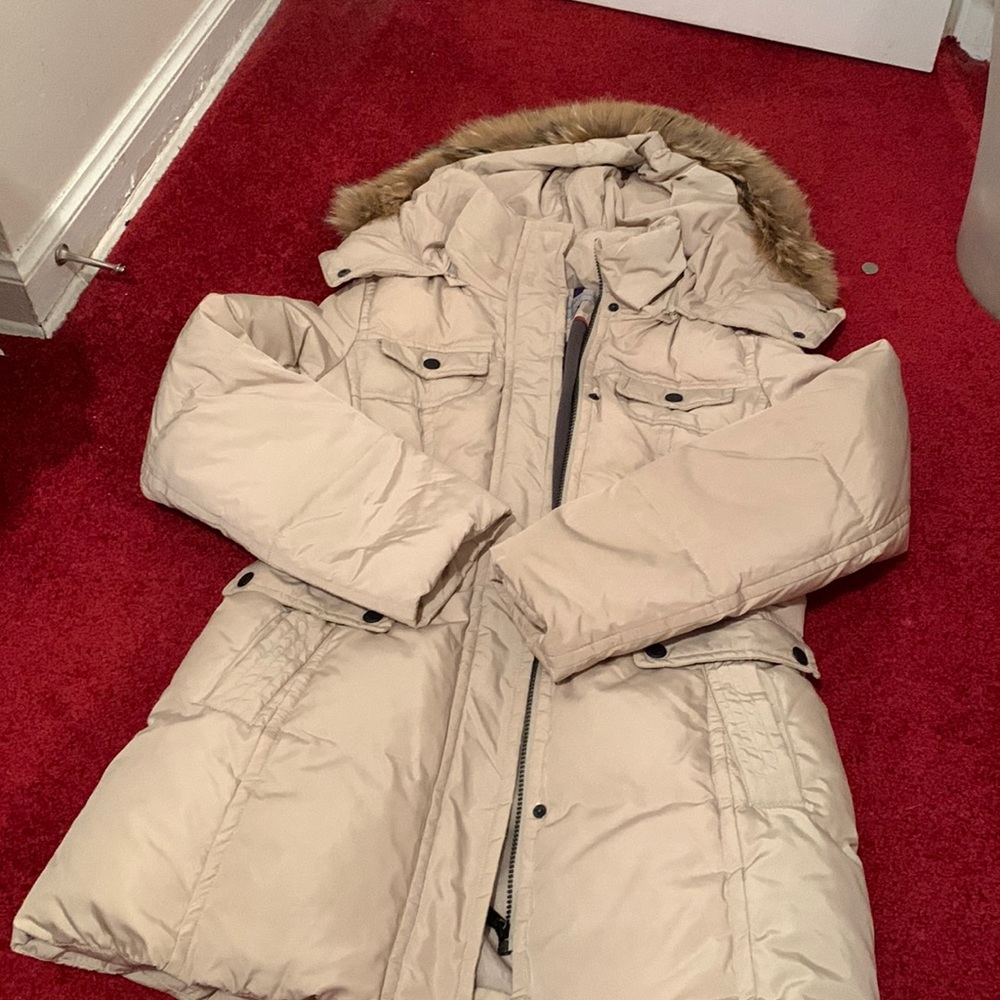 Beige Winter Coat